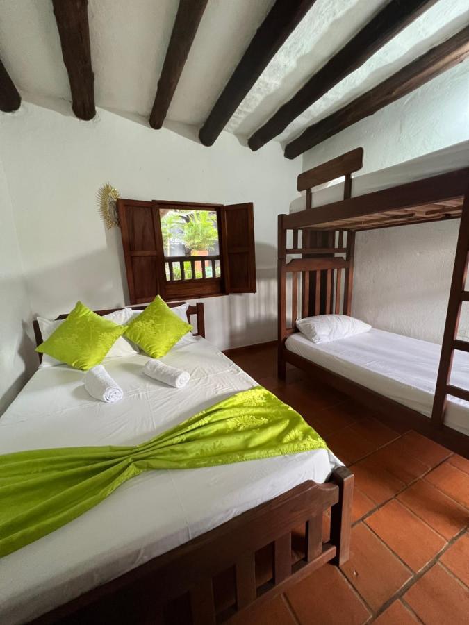Hostal Villa San Rafael Barichara Ngoại thất bức ảnh