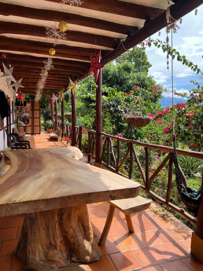 Hostal Villa San Rafael Barichara Ngoại thất bức ảnh