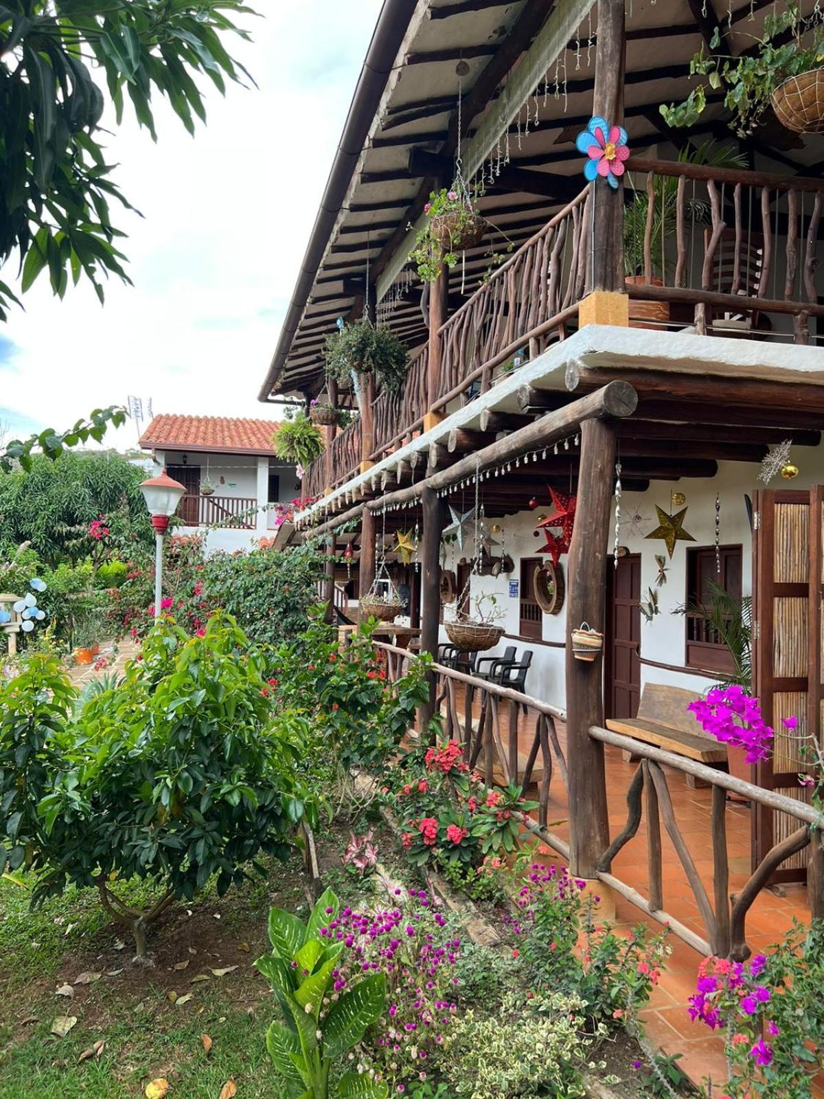 Hostal Villa San Rafael Barichara Ngoại thất bức ảnh