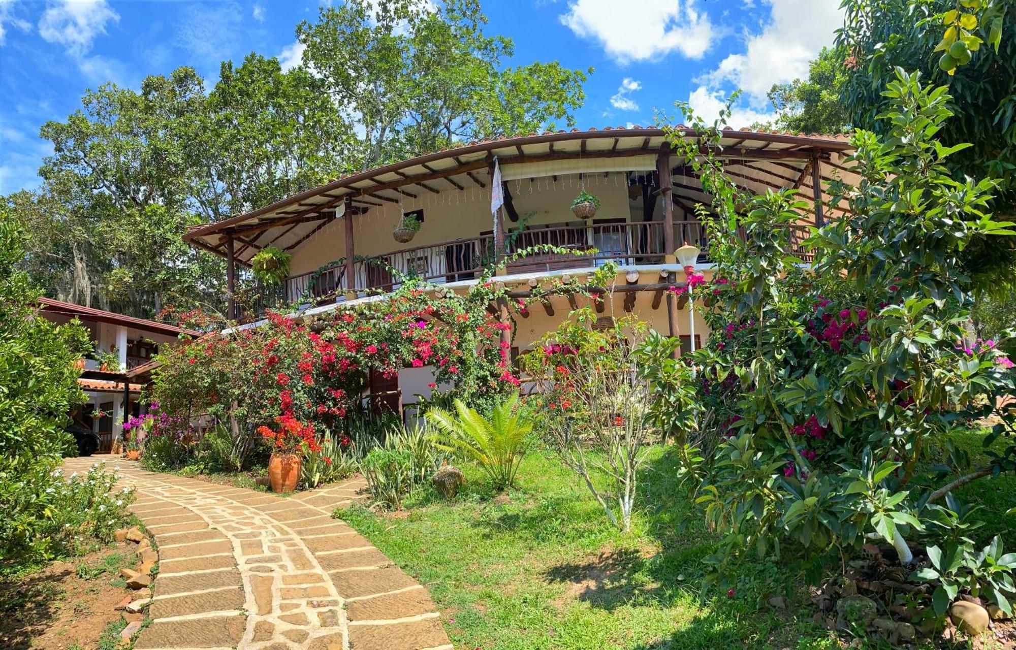Hostal Villa San Rafael Barichara Ngoại thất bức ảnh